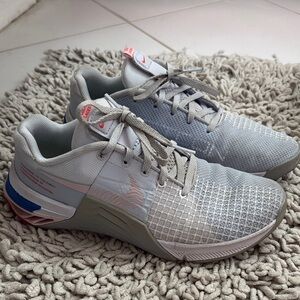 Nike Gray and Pink Athletic Shoes